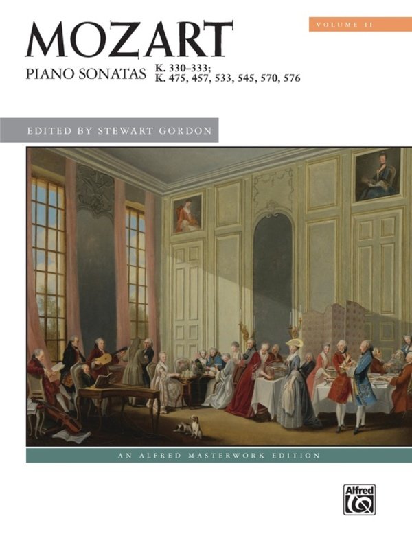 Mozart: Piano Sonatas Vol. 2 — Piano (Alfred Music)