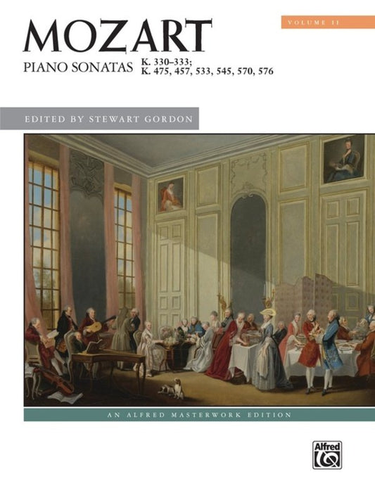 Mozart: Piano Sonatas Vol. 2 — Piano (Alfred Music)