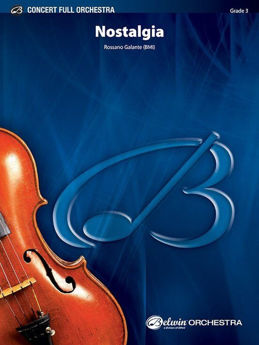 Nostalgia by Rossano Galante for String Orchestra - Alfred Music, 220 Pages