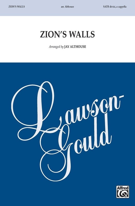 Zions Walls SATB Divisi A Cappella