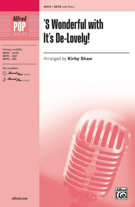 S Wonderful With Its De-Lovely! SATB