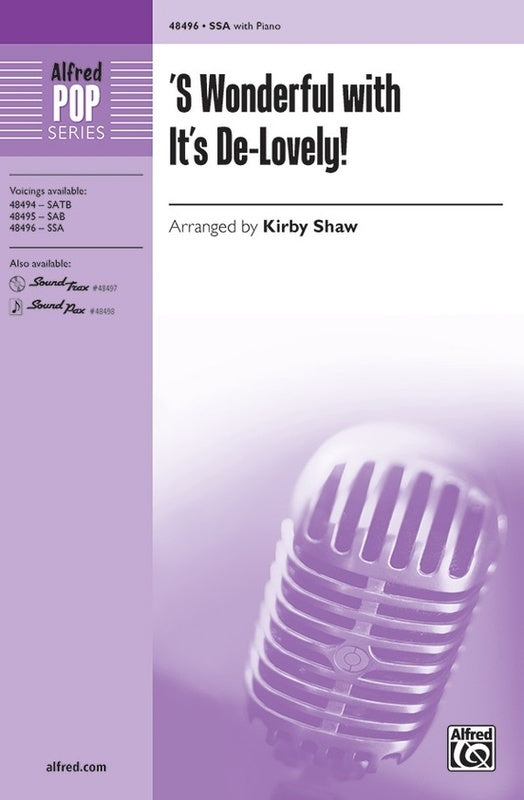 S Wonderful With Its De-Lovely! SSA