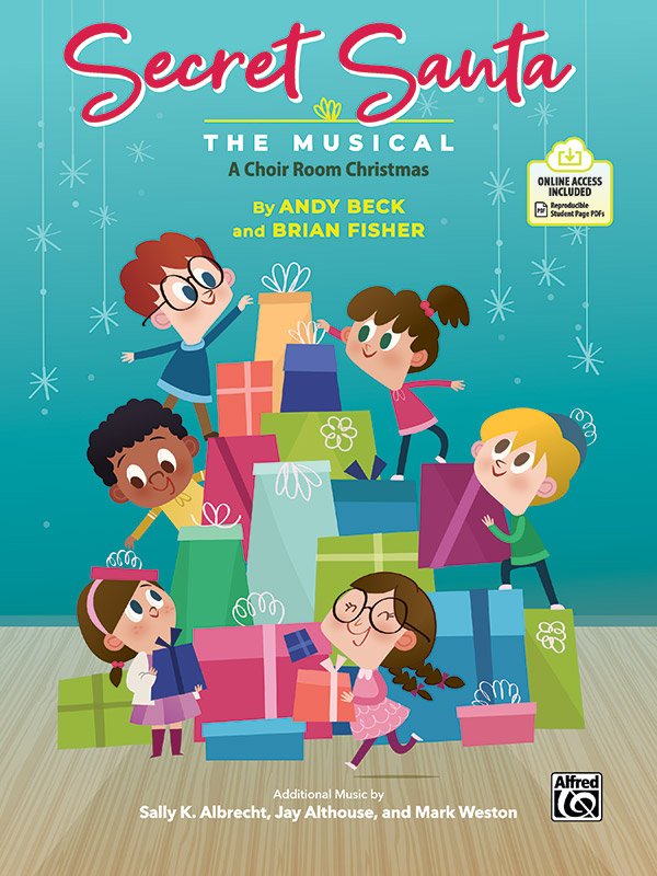 Secret Santa The Musical Teachers Handbook Bk/Ola/Pdf (Alfred Music)