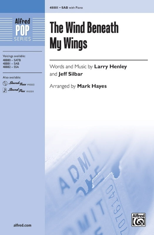 The Wind Beneath My Wings Sab