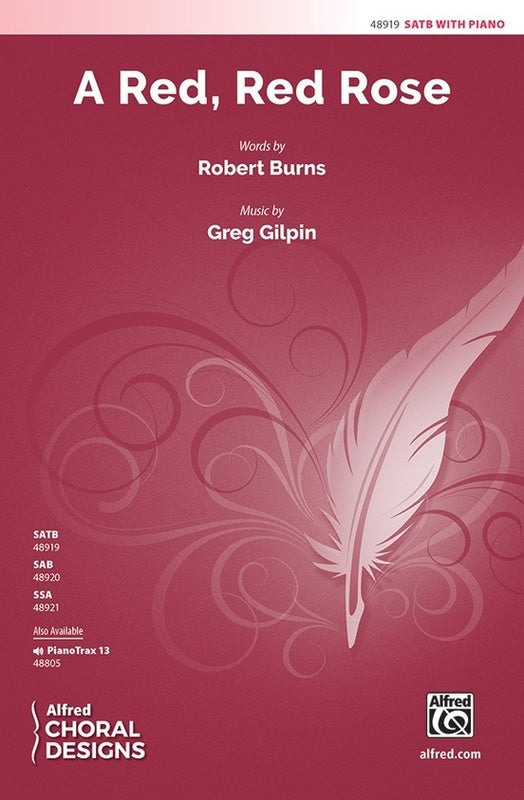 A Red Red Rose SATB