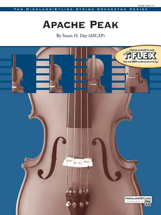 Apache Peak Flex SO1.5 SC/PTS String Orchestra by Susan H. Day, 74 Pages, Alfred Music