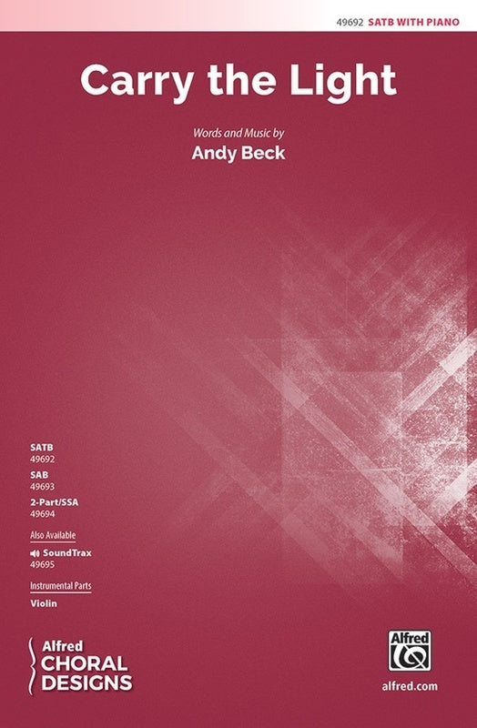 Carry The Light Satb Octavo