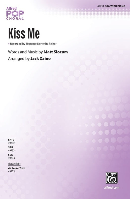 Kiss Me Ssa Octavo