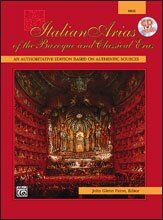 Italian Arias of the Baroque and Classical Eras - High Voice BK/CD