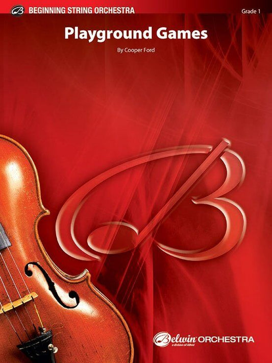 Playground Games by Cooper Ford for String Orchestra - Score & Parts
