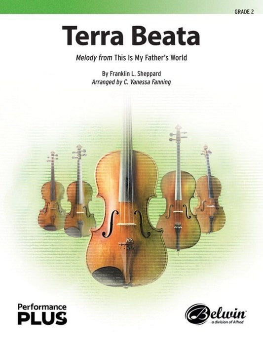 Terra Beata for String Orchestra SO2 SC/PTS, arranged by C. Vanessa Fanning, published by Alfred Music