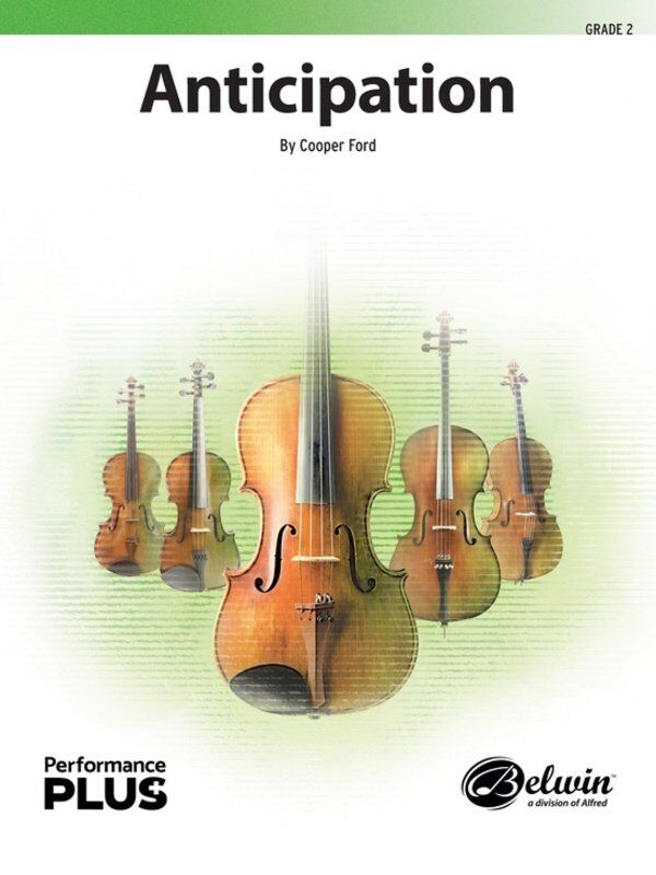 Anticipation for String Orchestra by Cooper Ford - PerformancePlus+ Series