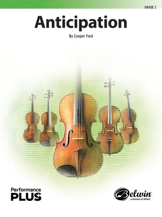 Anticipation for String Orchestra by Cooper Ford - PerformancePlus+ Series