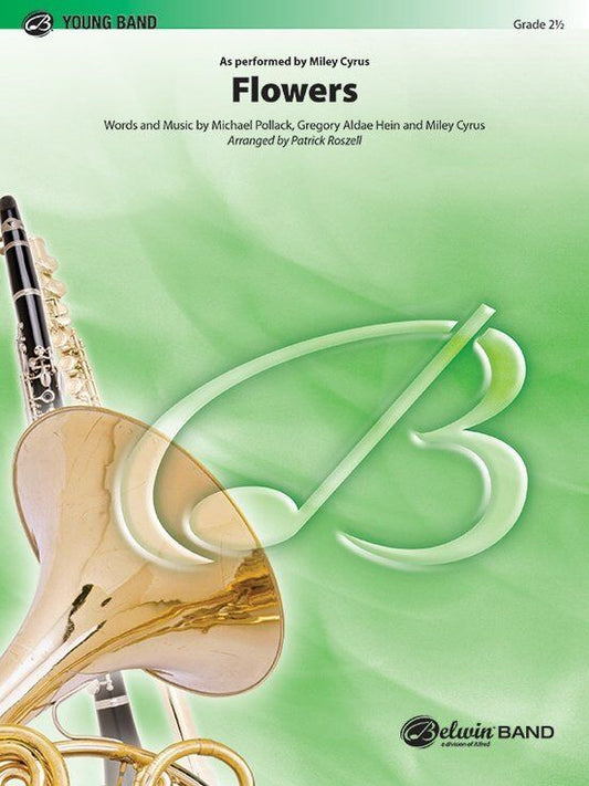 Flowers for Concert Band - Arranged by Patrick Roszell