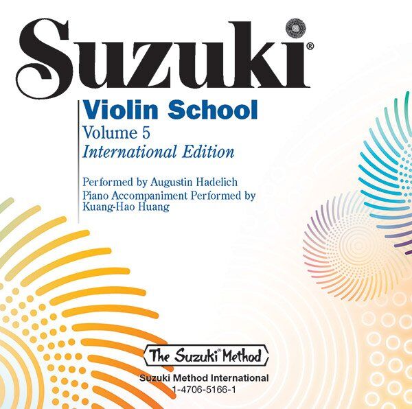 Suzuki Violin School Volume 5 CD by Augustin Hadelich