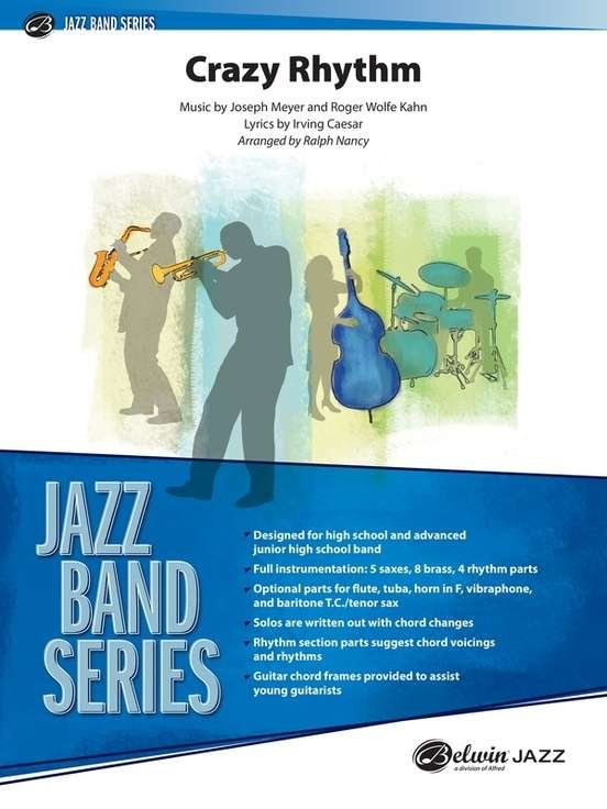 Crazy Rhythm For Jazz Ensemble Je3.5 Sc/Pts (Alfred Music)
