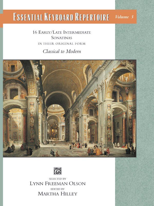 Essential Keyboard Repertoire Vol. 3: 16 Sonatinas for Piano, 152 Pages, Alfred Music