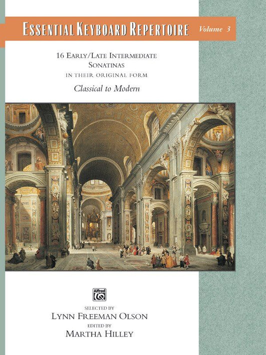 Essential Keyboard Repertoire Vol. 3: 16 Sonatinas for Piano, 152 Pages, Alfred Music