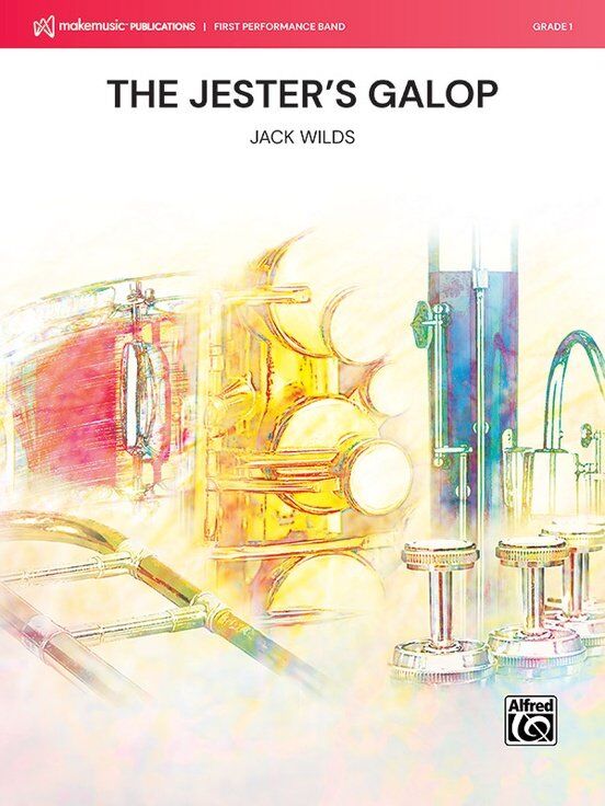 The Jester's Galop for Concert Band by Jack Wilds - Score and Parts