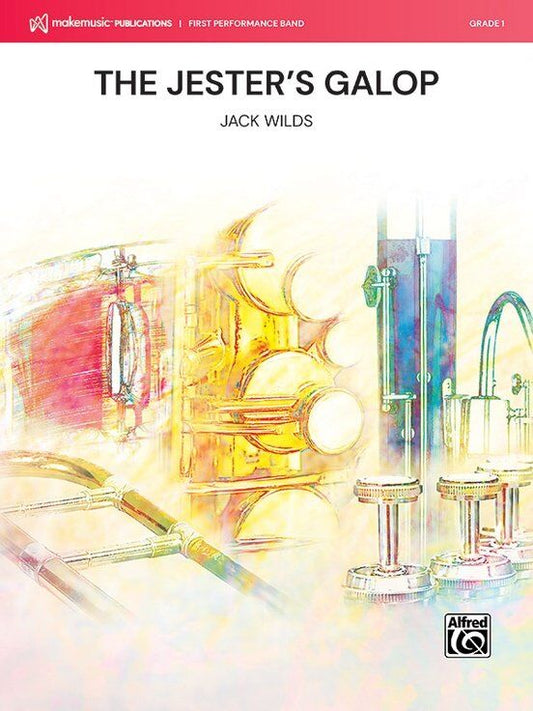 The Jester's Galop for Concert Band by Jack Wilds - Score and Parts