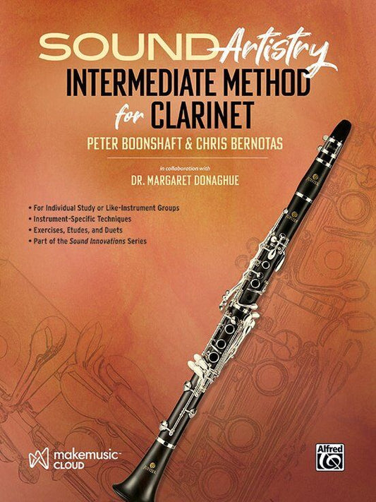 Sound Artistry Intermediate Method for Clarinet
