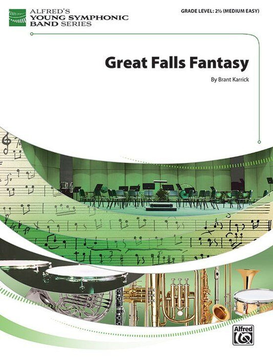 Great Falls Fantasy for Concert Band by Brant Karrick
