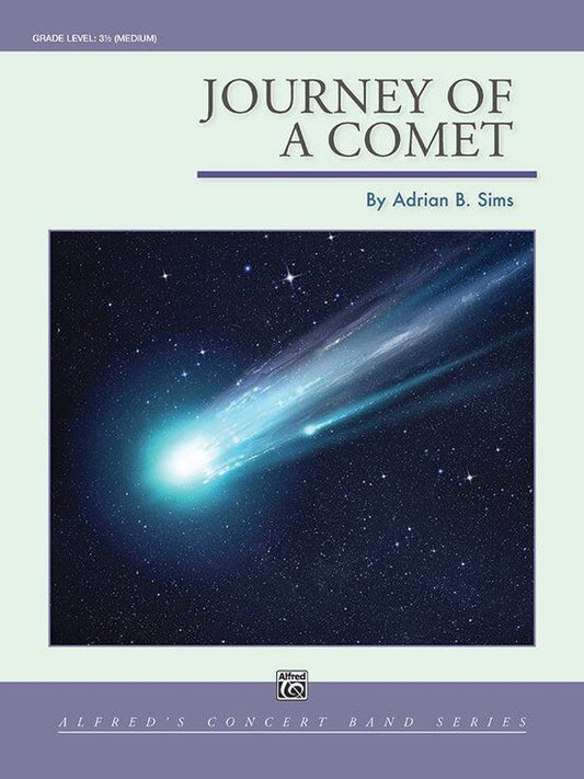 Journey of a Comet for Concert Band CB3.5 SC/PTS by Adrian B. Sims