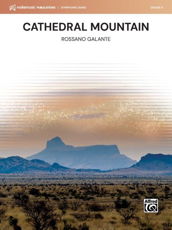 Cathedral Mountain for Concert Band by Rossano Galante - Alfred Music