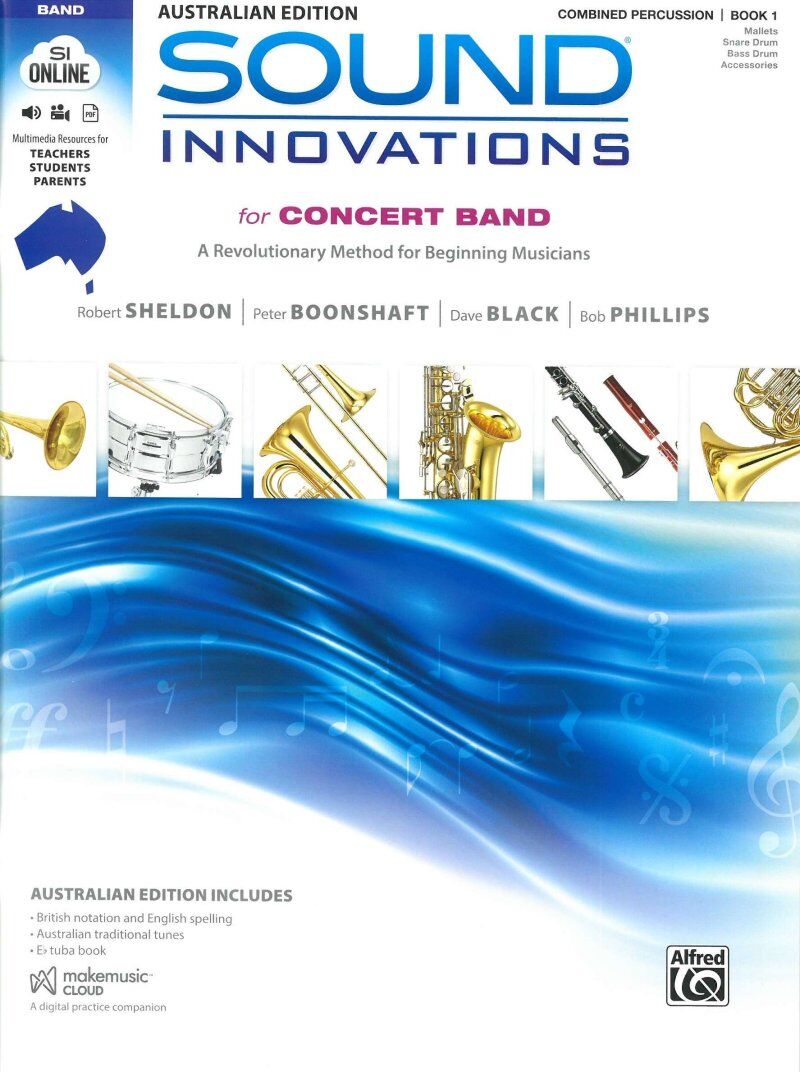 Sound Innovations Aust Combined Percussion Book 1
