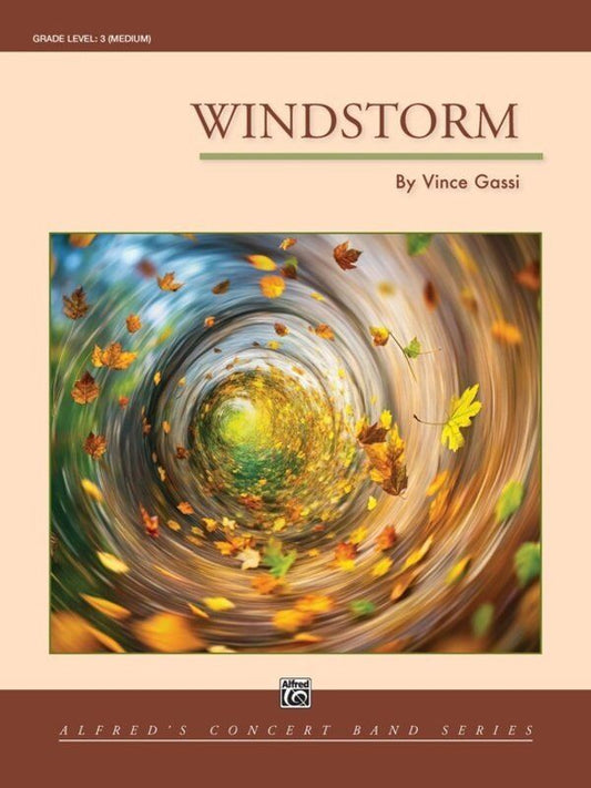 Windstorm for Concert Band by Vince Gassi - Alfred Music