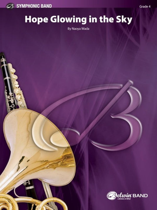 Hope Glowing In The Sky For Concert Band Cb4 Sc/Pts (Alfred Music)