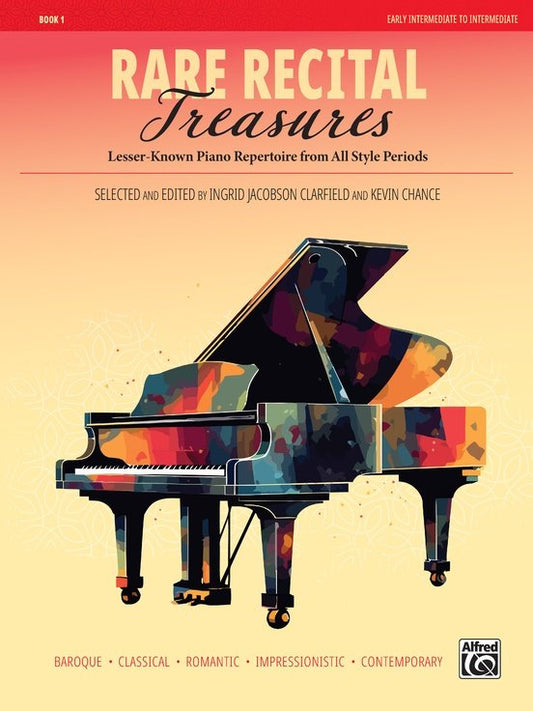 Rare Recital Treasures, Vol. 1 — Piano Solo (Alfred Music)