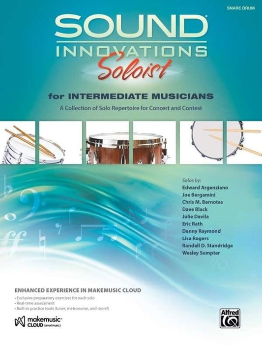 Sound Innovations Soloist Intermediate Snare Drum BK/OLM