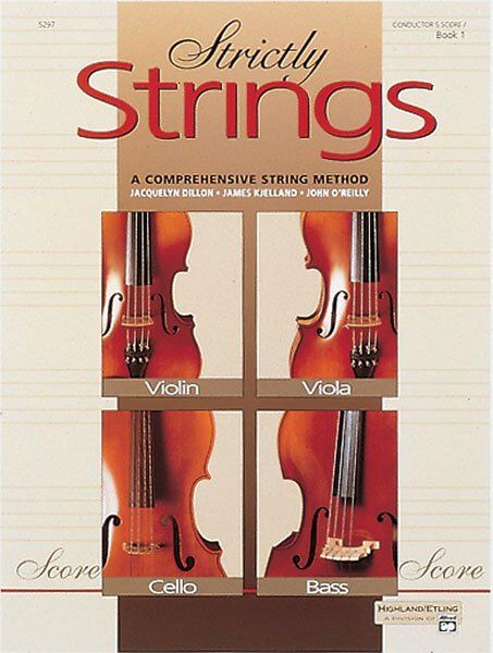Strictly Strings Book 1 Conductor's Score for String Orchestra, 216 Pages, Alfred Music