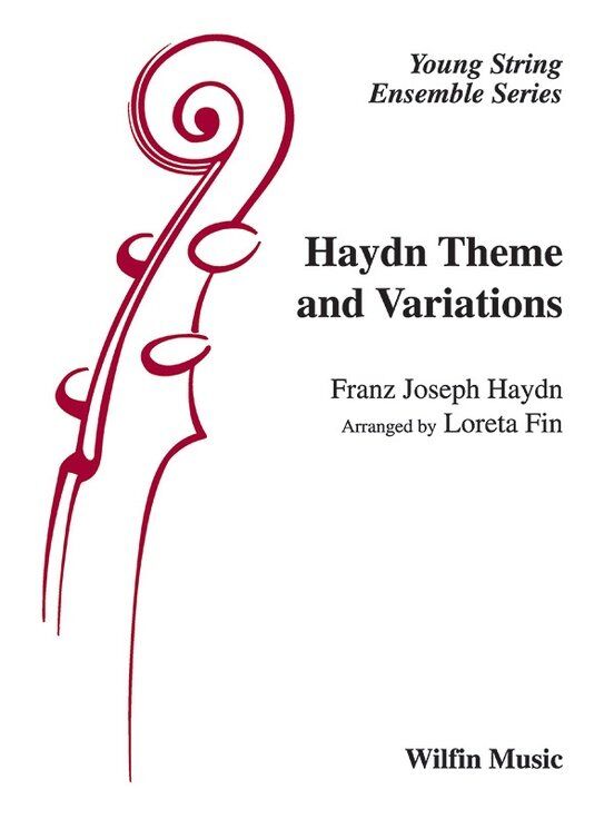 Haydn Theme and Variations for String Orchestra SO3 SC/PTS