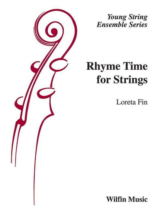 Rhyme Time for Strings for String Orchestra SO2 SC/PTS by Loreta Fin