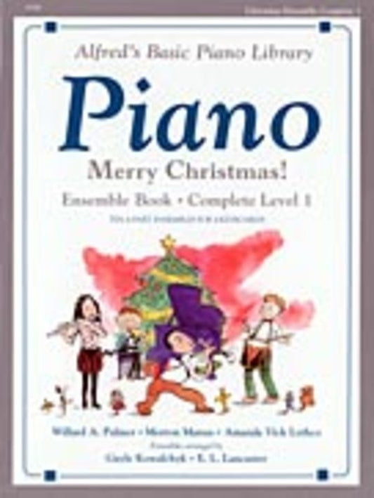 Alfred's Basic Piano Christmas Ensembles Level 1 (1A/1B) Complete (Softcover Book)
