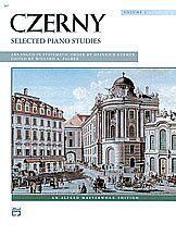 Czerny Selected Piano Studies Vol 1 - Alfred Masterwork Edition
