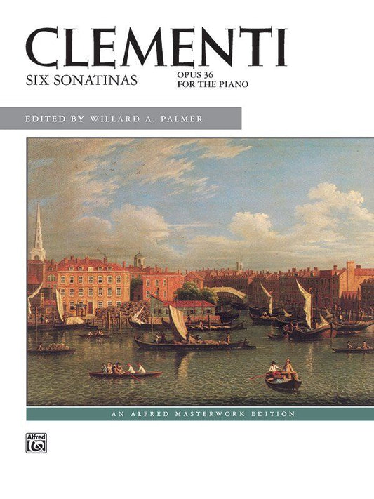 Clementi - Six Sonatinas Op. 36 for Piano, Alfred Masterwork Edition, 64 Pages