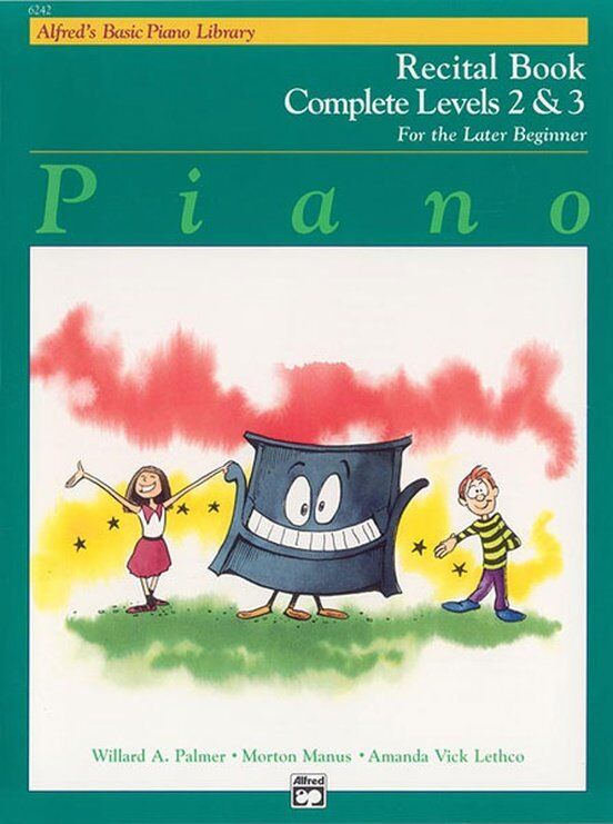Alfred's Basic Piano Library Recital Book Complete Level 2 & 3