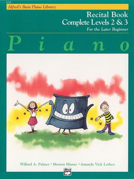 Alfred's Basic Piano Library Recital Book Complete Level 2 & 3
