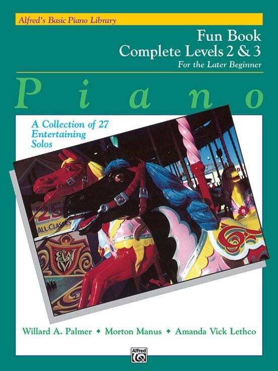 Alfred's Basic Piano Library Fun Book Complete Level 2 & 3