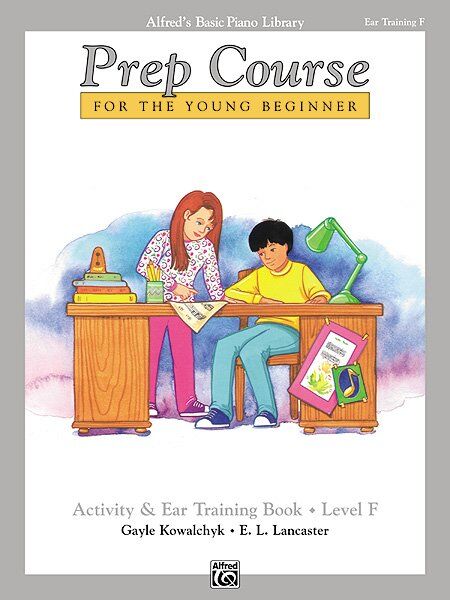 Alfred's Basic Piano Prep Course Activity & Ear Training Level F