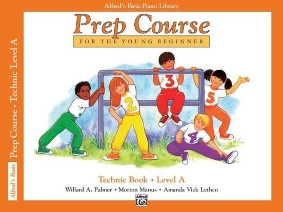Alfred's Basic Piano Prep Course Technic Book Level A