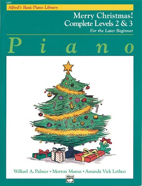 Alfred's Basic Piano Library Merry Christmas! Complete Level 2 & 3
