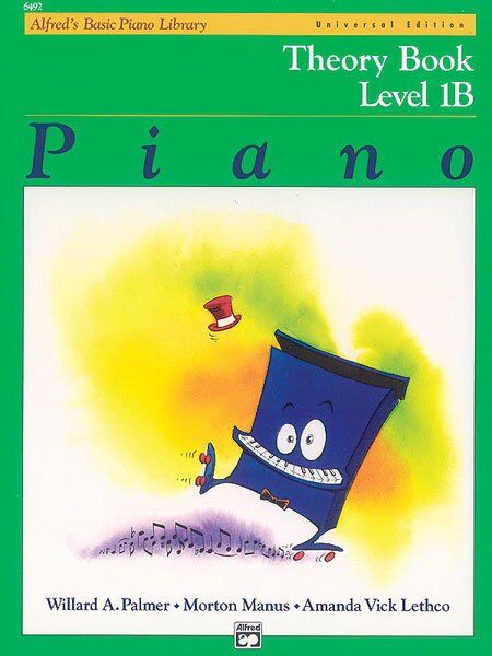 Alfred's Basic Piano Library Theory Book Level 1B Universal Edition