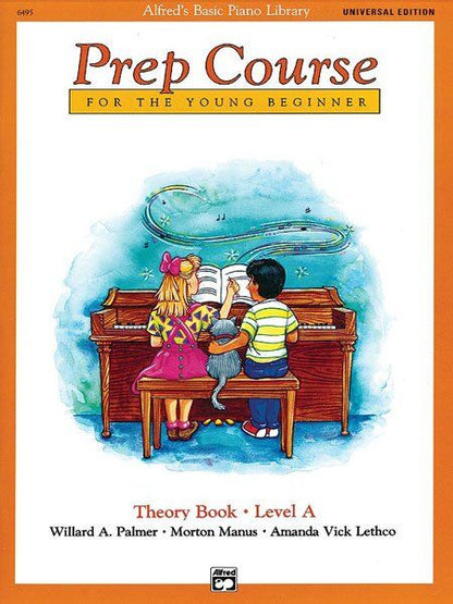 Alfred's Basic Piano Prep Course Theory Book Level A