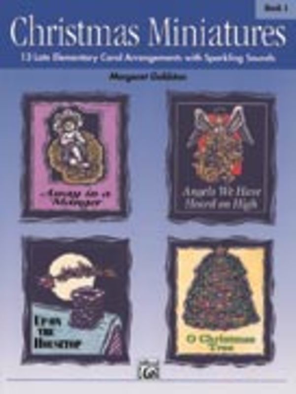 Christmas Miniatures Book 1 Arr Goldston Book
