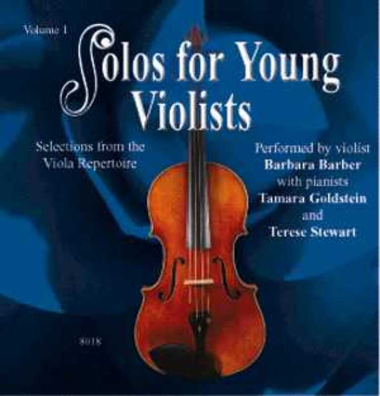 Solos For Young Violists Volume 1 Cd