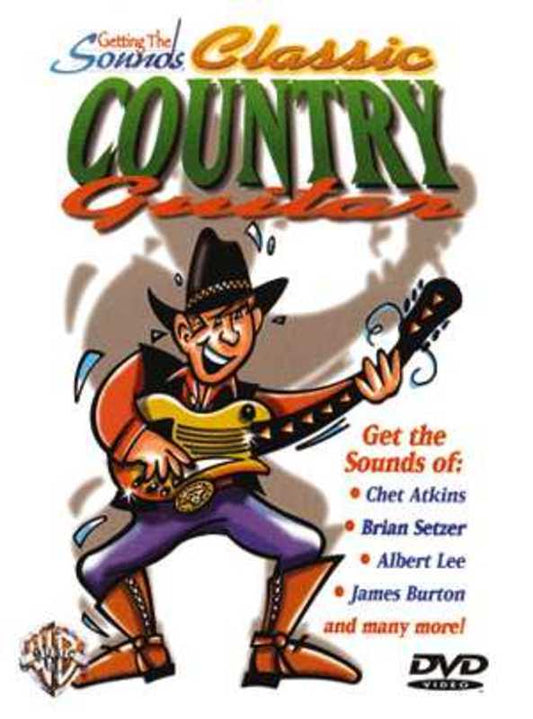 Getting The Sounds Classic Country Guitar DVD Book